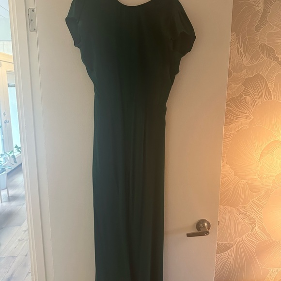 Reformation Open Back Green Jumpsuit - Picture 4 of 5